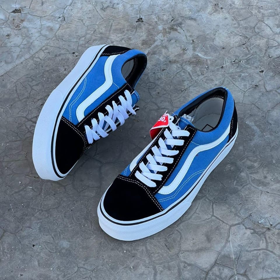 Vans Old Skool Skate Blue Shoes