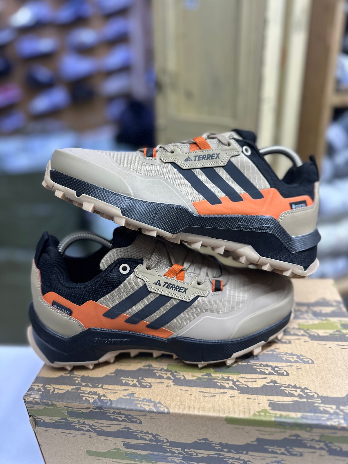 Adidas Outdoor Shoes Terrex Ax4 Gtx (Colour: Gray)